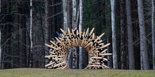 Simona Grossi - Land Art - Arte Sella: the contemporary mountain